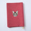 【新書サイズ】キジトラ ブックカバー 新書版サイズ あくびする猫 刺繍 ブックカバー 日本製 honok
