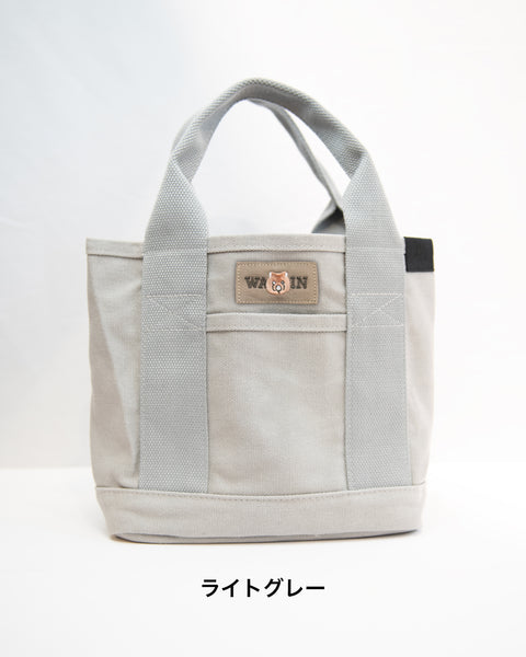【ワインさん】ウォンバット刺繍タグ トートバッグ ランチトートバッグ ギフト