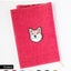 【文庫サイズ】柴犬刺繍の文庫カバー（全7色）｜名入れ可｜honok