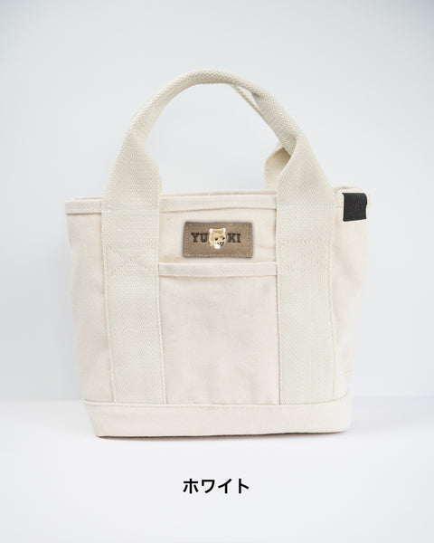 【ユキちゃん】ウォンバット刺繍タグ トートバッグ ランチトートバッグ ギフト