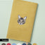 【新書サイズ】キジトラ ブックカバー 新書版サイズ あくびする猫 刺繍 ブックカバー 日本製 honok