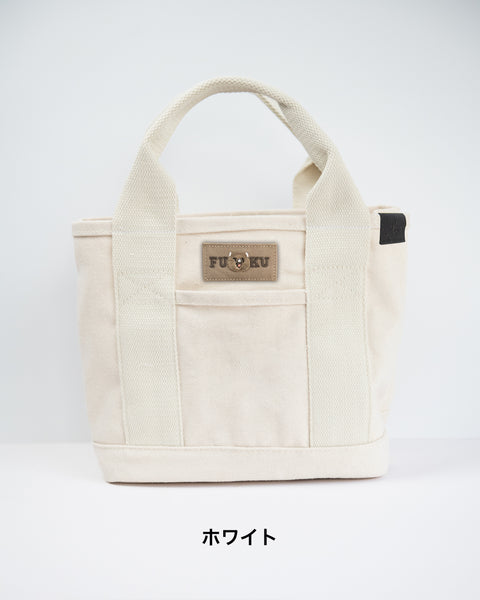 【フク君】ウォンバット刺繍タグ トートバッグ ランチトートバッグ ギフト