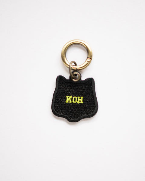 ウォンバット「コウ」刺繍キーホルダー｜ギフトにおすすめ｜NOOKNOOK