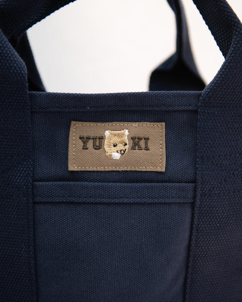【ユキちゃん】ウォンバット刺繍タグ トートバッグ ランチトートバッグ ギフト