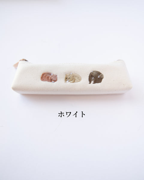 【あの雲×NOOKNOOK】ウォンバット 刺繍 ペンケース ギフト