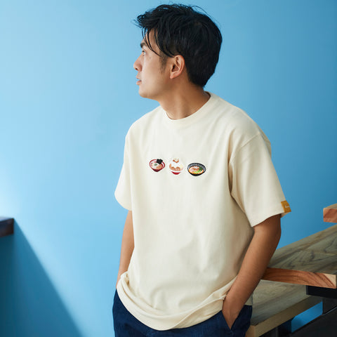 ラーメン ビックシルエットTシャツ メンズ