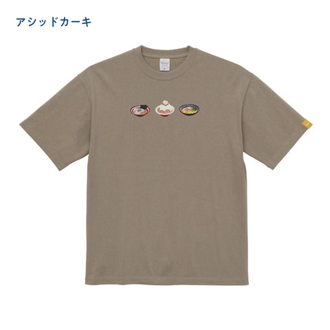 ラーメン ビックシルエットTシャツ メンズ