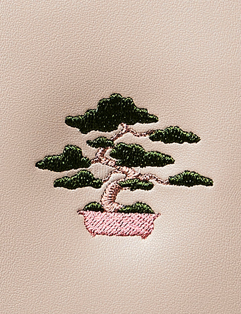 ワンポイント刺繍  スマホバッグ 刺繍 ポーチ